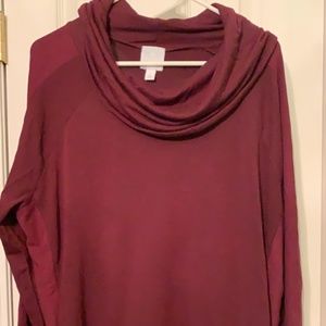 Dress Barn Burgandy Tunic